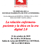 VII Jornada de la Sociedad Madrileña de Ética Enfermera. SMETICAE